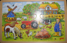 Puzzle holzpuzzle einlegepuzzl gebraucht kaufen  Ahrensburg, Großhansdorf