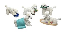 Mini estatuetas raras Danbury Mint Purely Poodles coleção cachorro conjunto de 5 comprar usado  Enviando para Brazil