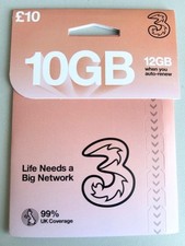 100 three sim for sale  Shipping to Ireland