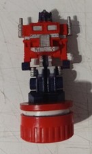 CARIMBO DE TINTA TRANSFORMERS G1 OPTIMUS PRIME COM TAMPA! RARO! Boneco 1984 1985 3"" comprar usado  Enviando para Brazil