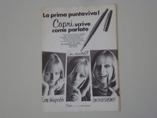Advertising pubblicità 1969 usato  Salerno