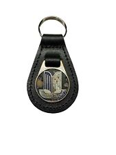 Black leather keyring for sale  LEICESTER