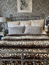 Dunelm brown leopardprint for sale  NOTTINGHAM