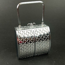 Bolsa de noite vintage 1960 HL Imports Harry Levine designer aço inoxidável comprar usado  Enviando para Brazil
