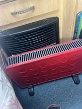 Red electric convector for sale  LONDON