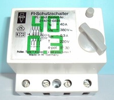 Busch schutzschalter 40a gebraucht kaufen  Schemmerhofen