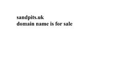 Sandpits.uk premium domain for sale  HOOK