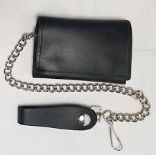 Black leather trucker for sale  Champaign
