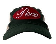 Boné SnapBack Vintage Peco Trucker Verde Malha Branca - Chapéu Marca Hit Vermelho Peco Patch comprar usado  Enviando para Brazil