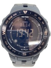 Usado, CASIO PROTREK Solar Digital Borracha Preta Excelente JAPÃO comprar usado  Enviando para Brazil