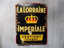 Plaque emailleebiere lorraine d'occasion  Saint-André-les-Vergers