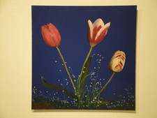 Grande quadro tulipani usato Grande quadro tulipani usato  Italia