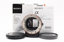 Adaptador de lente Sony LA-EA3 A montura E FE negro [N como nuevo] de Japón 2483049 segunda mano  Embacar hacia Mexico