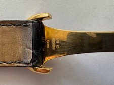 Omega leather bracelet for sale  WARE