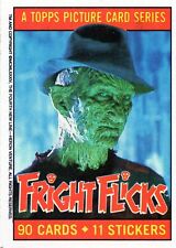 Fright flicks topps for sale  PRESCOT