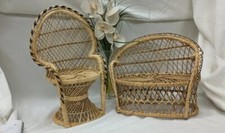 Vintage wicker peacock for sale  Emporia
