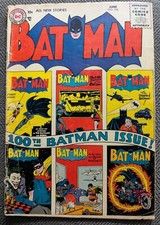 Batman #100 1956 Capa Coringa DC Detective Comics Edição de Aniversário comprar usado  Enviando para Brazil