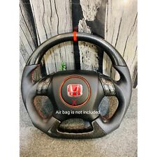 VOLANTE COMPLETO HONDA CIVIC 1999-2007 COM FIBRA DE CARBONO,. comprar usado  Enviando para Brazil