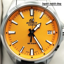 Relógio masculino CASIO EDIFICE EFV-100DJ-9AJF amarelo elegante aço inoxidável novo na caixa comprar usado  Enviando para Brazil