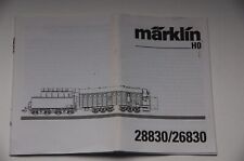 Märklin riginal beschreibung gebraucht kaufen  Oelde