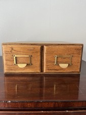 Vintage wooden index for sale  CHESTER