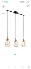 Eglo vintage deckenlampe gebraucht kaufen  Zarrentin