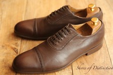 Sapato Oxford Brogue Masculino Gucci Couro Marrom Reino Unido 9.5 E EUA 10.5 EU 43.5 comprar usado  Enviando para Brazil