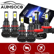 6X 9005 9006 H11 combo farol de LED + kit de lâmpadas de neblina feixe alto baixo 6000K branco comprar usado 6X 9005 9006 H11 combo farol de LED + kit de lâmpadas de neblina feixe alto baixo 6000K branco comprar usado  Enviando para Brazil