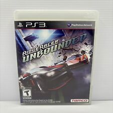 Ridge Racer Unbounded PS3 Playstation 3 completo com postagem rastreada manual grátis comprar usado  Enviando para Brazil