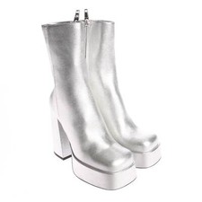 Stiefeletten versace metallic gebraucht kaufen  Hamburg