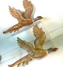 Ceramic pheasants wall for sale  Bridgeport