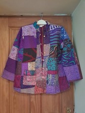 Indian quilted jacket for sale  HALIFAX
