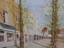Watercolour pantiles artist for sale  UCKFIELD