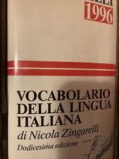Zingarelli vocabolario della usato  Roma