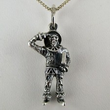 Berloque de prata esterlina espantalho para pulseira OZ colar pingente SÁBIO vintage comprar usado Berloque de prata esterlina espantalho para pulseira OZ colar pingente SÁBIO vintage comprar usado  Enviando para Brazil