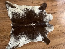 Cowhide brown white for sale  Carmichael