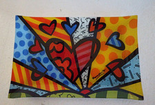 Romero britto vassoio usato  Varese