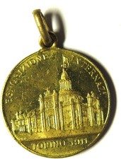 Medaglia torino 1861 usato  Ascoli Piceno