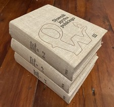 Polish Language Dictionary 3 Volumes Slownik Jezyka Polskiego Tom Trzeci 1989, używany na sprzedaż  Wysyłka do Poland