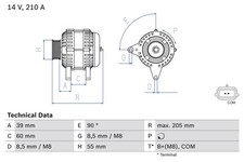 Bosch lichtmaschine generator gebraucht kaufen  Oberlungwitz