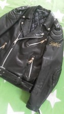 Lederjacke motorrad biker gebraucht kaufen  Kiel