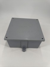 Usado, Caixa de junção Cantex PVC cinza 9” X 9” X 4,5” comprar usado  Enviando para Brazil