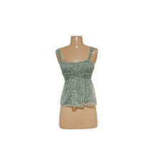 Blouse green floral for sale  Greer