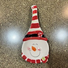 Ceramic snowman spoon for sale  Edon
