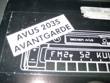 Becker avus 2035 gebraucht kaufen  Trier