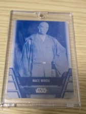 Usado, Placa Topps Star Wars Mace Windu 1of1 740019 comprar usado  Enviando para Brazil