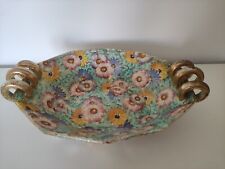 Centrotavola ceramica maiolica usato  Deruta