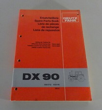 Parts catalogue spare d'occasion  Expédié en Belgium