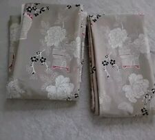 Curtains fabric oriental for sale  RETFORD