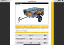 122erde trailer car for sale  LLANDUDNO